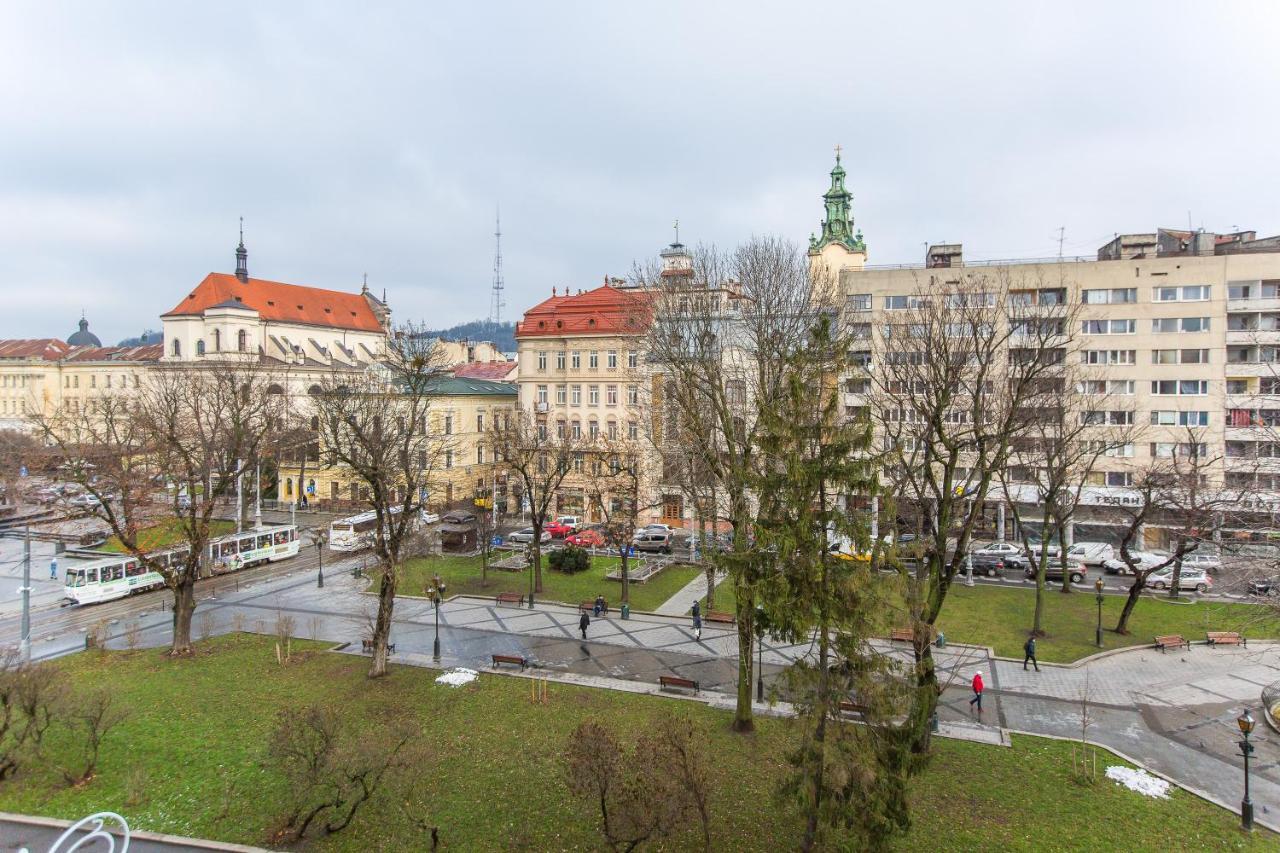 Біля Дзиги Сучасна Квартира На Вулиці Вірменській 35 Lviv Exterior foto